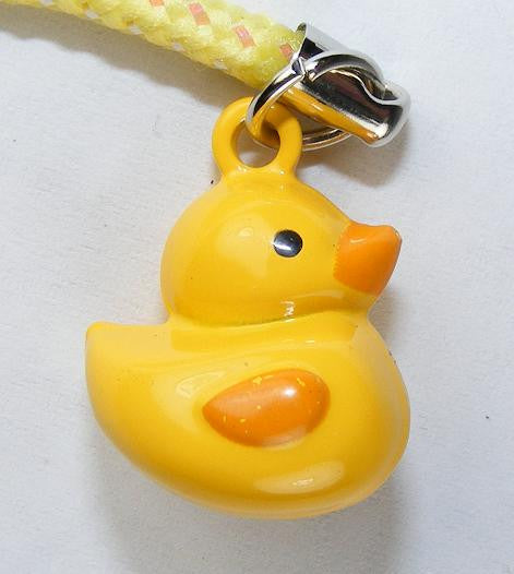 Yellow Duck Bell Charm