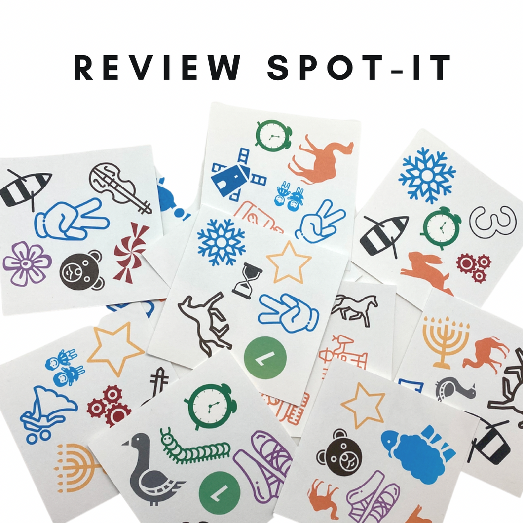 Spot-it Review Game for Suzuki Violin Book 1 & 2 (Digital Download)