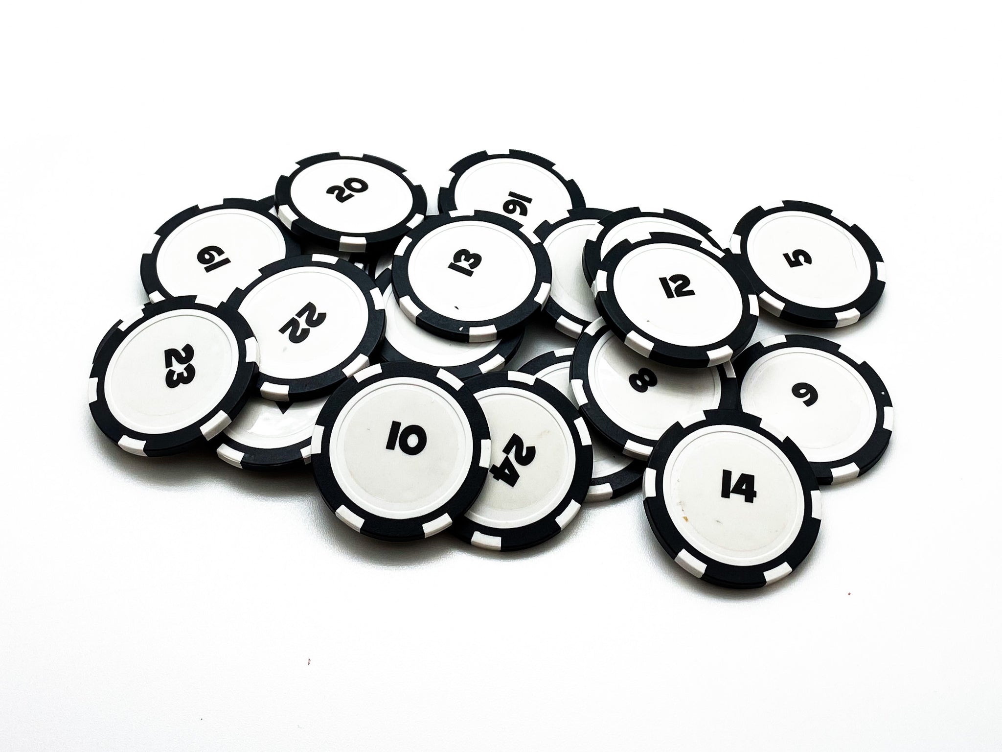 Practice Chips Numbered 1-25 – The Practice Shoppe